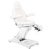 FOTEL KOSMETYCZNY ELEKTR. AZZURRO 872S PEDI-PRO 3 SILN. BIAŁY